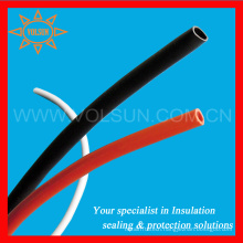 Very flexible thin wall black silicone heat shrink sleeve